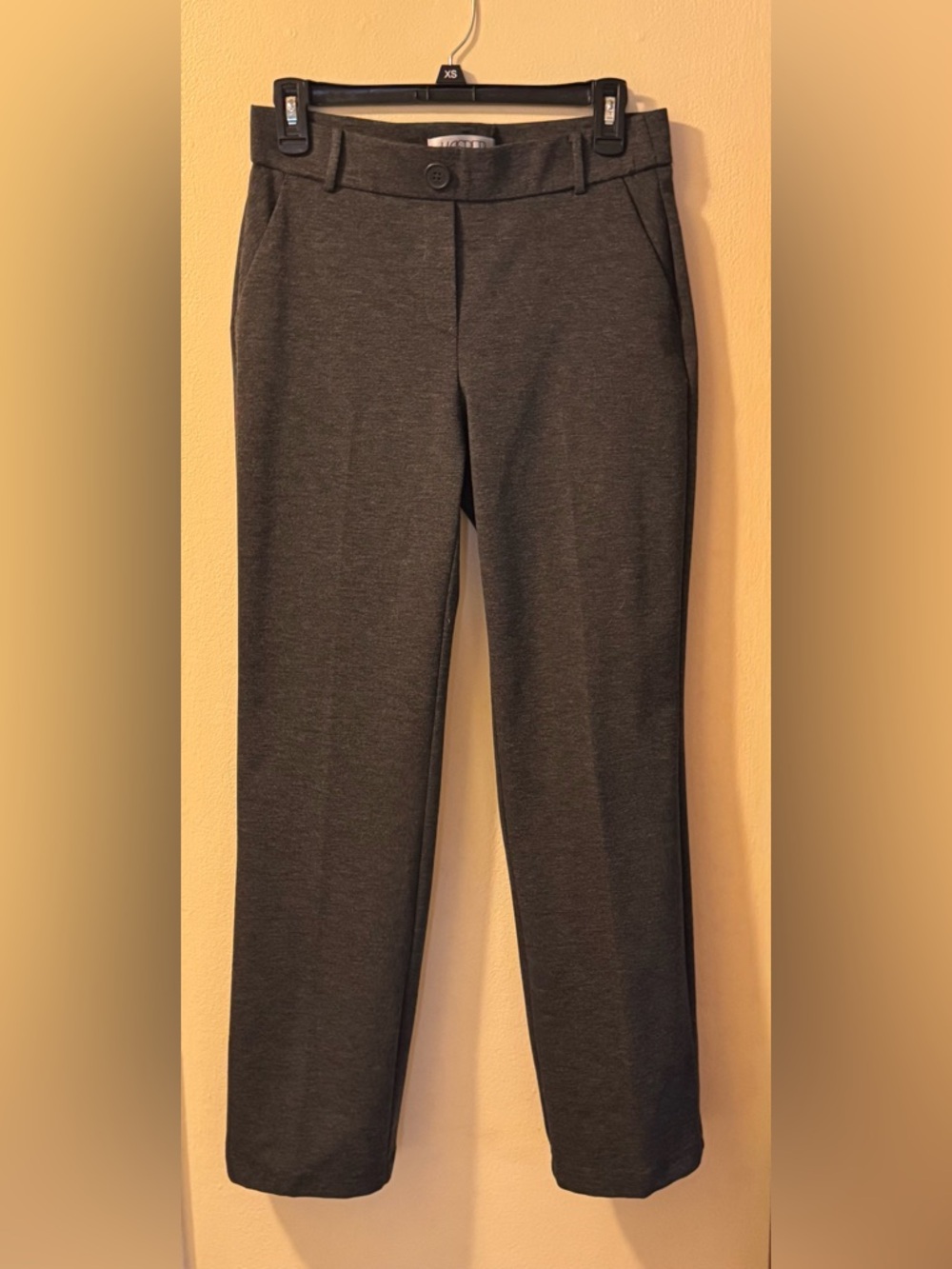Women’s Dark Gray Stretch Dress Pants PS 28”length